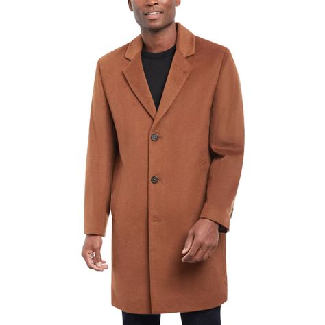 michael kors mens leather jackets|michael kors madison overcoat.